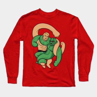 Stretch Armstrong vs Stretch Monster Long Sleeve T-Shirt